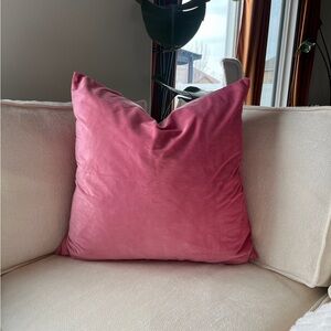 Set of 2 velvet euro pillow covers